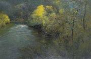 Penleigh boyd The River France oil painting artist